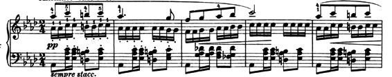 Reconnaissance can be imagined as a recognition scene in the masked ball between Ernestine and Schumann.