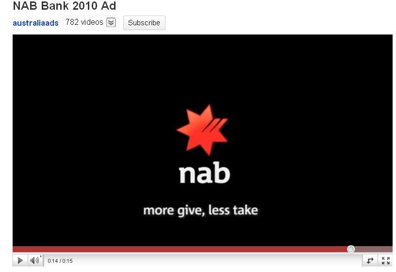 http://www.youtube.com/watch?v=p9jjlz9dn_q For example, the television ad for NAB bank above uses Heuristics to link the idea of children with banking.