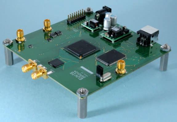 DSM202 2.0 GHz GENERAL DESCRIPTION The DSM202 is a linear chirping waveform module that generates two types of chirping waveforms at 32 clocks per frequency update.