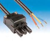 1,0 m 1 or 5 6 Power sockets series PPS Dimensions: PPS D PPS F PPS USA Technical data PPS D PPS