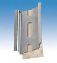 Operating/Storage temperature Dimensions Weight self-adhesive sheet steel, galvanized - 30 C (-