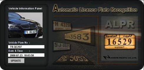 AUTOMATIC LICENSE PLATE