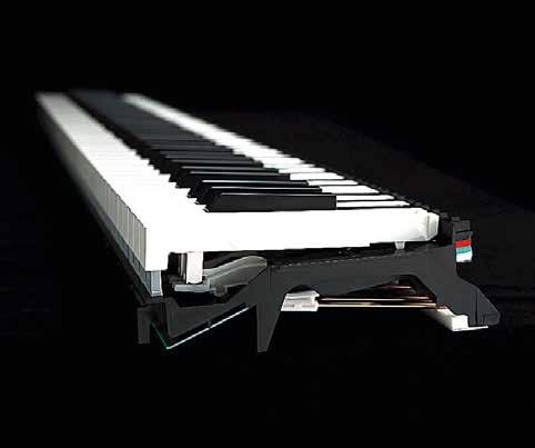 The sound of a Yamaha concert grand piano is recreated in amazing detail by the exclusive Pure CF sound engine.