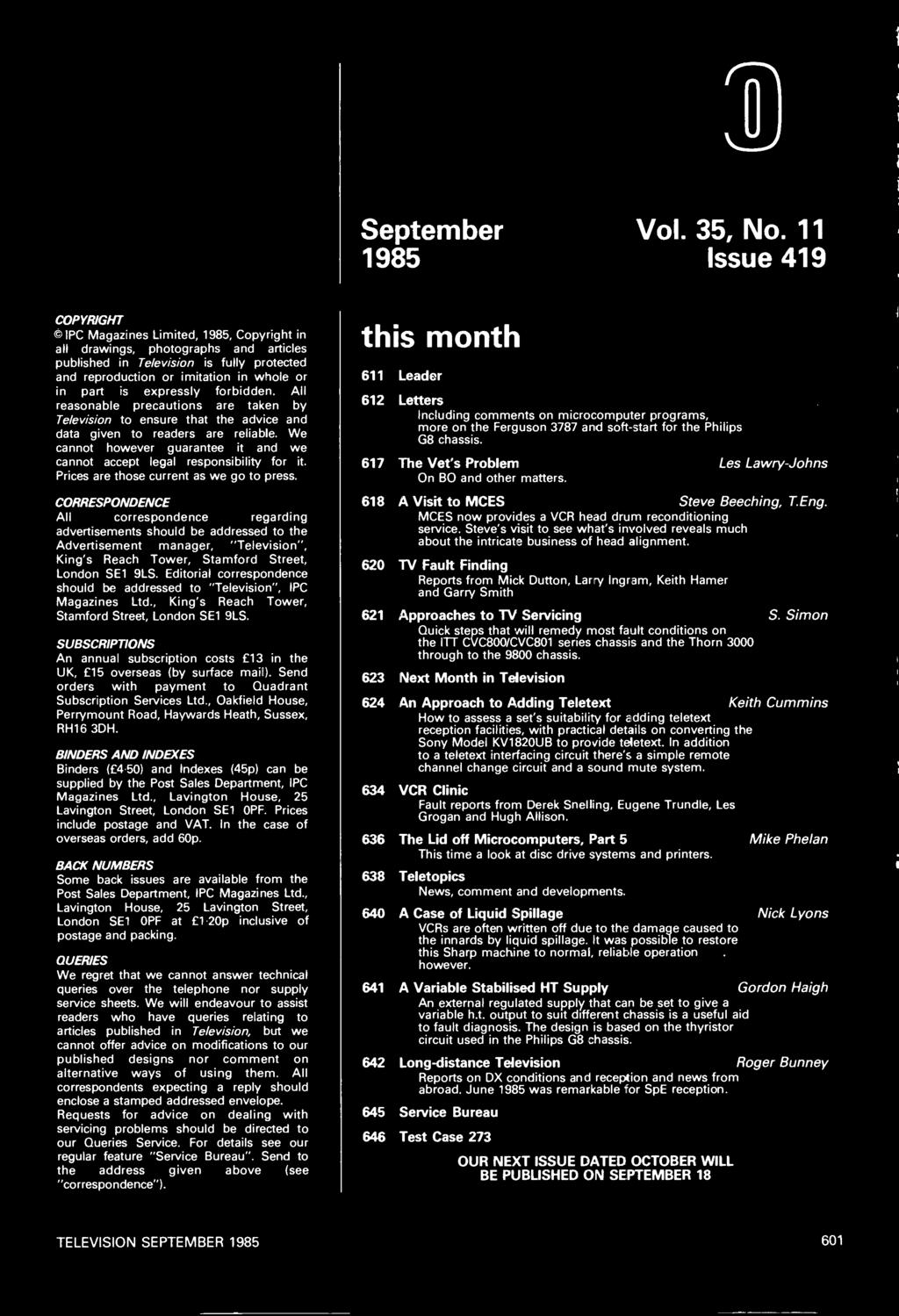g EEG September 1985 Vol. 35, 