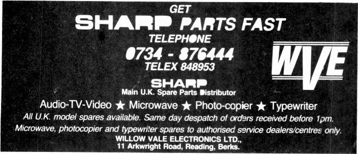 AERIALS METERS AVON METERS We buy and sell and repair TV coinmeter. Reasonable prices, one year guarantee. 213 Cheltenham Road, Redland, Bristol. 0272-425281 METERS.