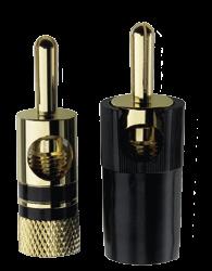in-akustik has designed a connection for speaker cables using BFA bananas, which meets the strict requirements of the BFA standard (British Federation of Audio).