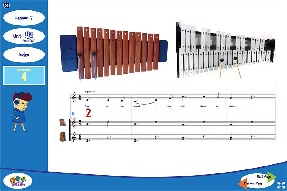 The children can practise and play along, with it still sounding good. Video 5 Learning tuned percussion Here we carefully go through each of the one, two or three tuned percussion parts.