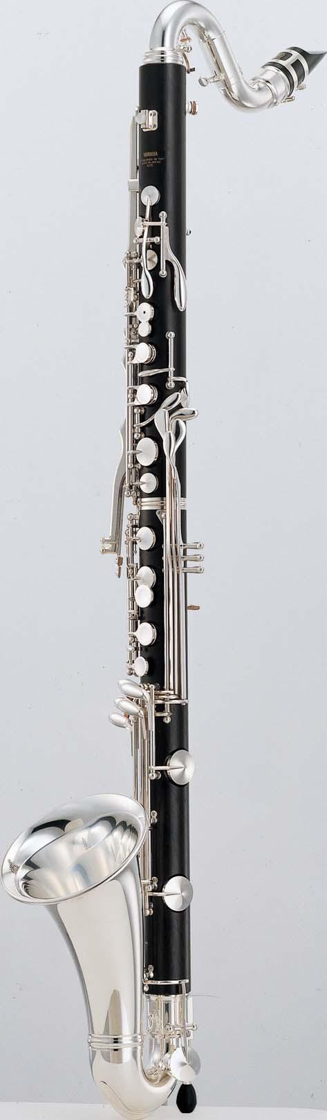Student B BASS CLARINET YCL-221II Range to low E Matte finish ABS resin body 20 keys, 7 covered