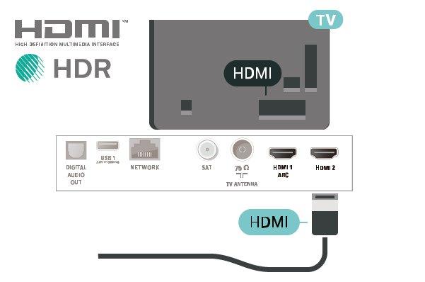If a correct type name for a device is set, the TV automatically switches to the ideal TV settings when you switch to this device in the Sources menu. 5.4 Video Device HDMI 5.