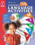 99 ALL Canadian Daily Language Skills 120 pages each Activities and practice pages for each grade-specific