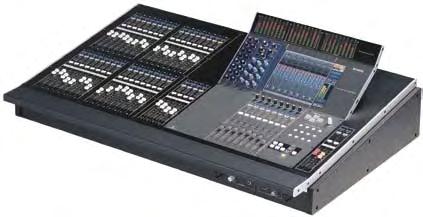 .. Large-frame digital console with 32 mono mic/line inputs.