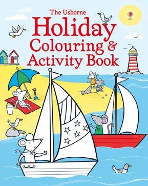 July New Titles continued... (page 2) Holiday Colouring & Activity Book 4.99 A holiday-themed activity book with colourful write-in activities and sunny scenes to colour in.