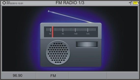 5.2.2 TV MODE: Radio views Radio views are: RADIO 1/3: AUDIO RADIO Figure 36.