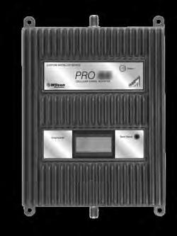 PRO SERIES INSTALLATION GUIDE PRO 65 PRO 70 In-Building SmarTech Cellular Signal Boosters Contents: How Cellular Boosters Work.... 1 Inside This Package... 2 Install Overview.... 2 Installation Diagram.