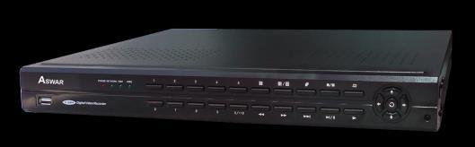 8CH DVR, AS-DVR008A FEATURES Modified H.264 technology is providing highly compressed save file and maximized recording time GUI interface supported.