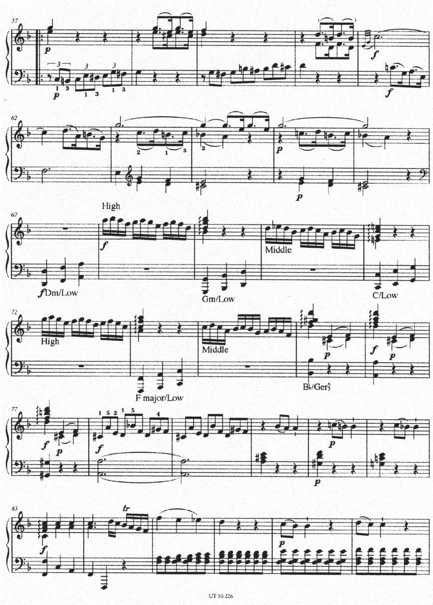 Sequences in Mozart s Piano Sonata, K.