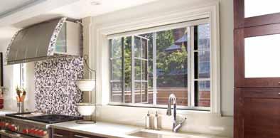 Prestige Retractable Window Screens are designed for custom wood windows to blend with the window frame.
