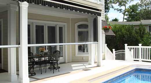 products Motorized Retractable Screens Executive motorized retractable screens by Phantom appear at the touch of a button - and retract out of sight when not needed.