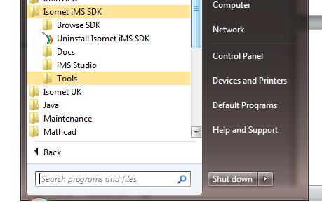 Quick Start Guide: Isomet ims Studio Isomet ims Studio v1.40 is the first release of the Windows graphic user interface for the ims4- series of 4 channel synthezisers, build level rev A and rev B.