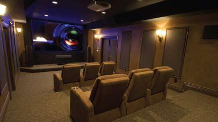 RESIDENTIAL SOLUTIONS AMAZING SIMPLICITY Picture this: you walk into your theater room and press a single button on