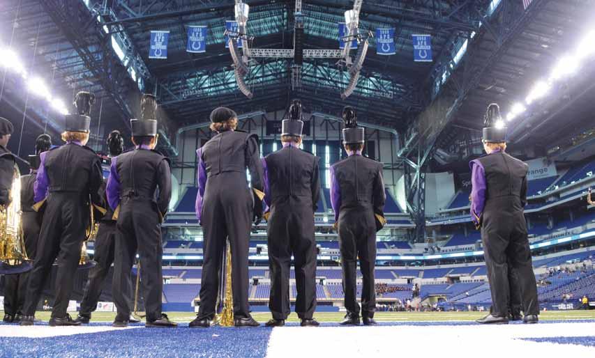 November 10-13, 2010 Lucas Oil Stadium Indianapolis, Indiana oin us as we celebrate 35 years of excellence at America s premier marching band event, the Bands of America Grand National Championships.