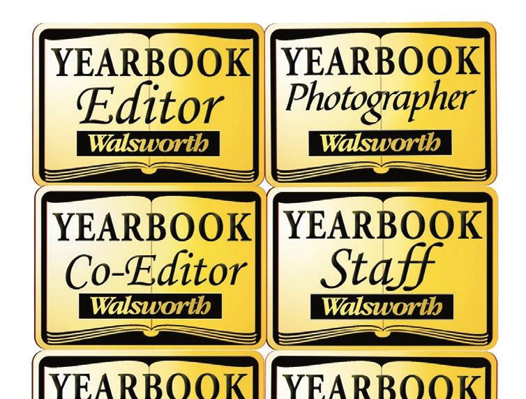 Spaces are included for adviser and principal signatures. item #M132-M (5/pkg.) $3.00 adviser principal walsworthyearbooks.