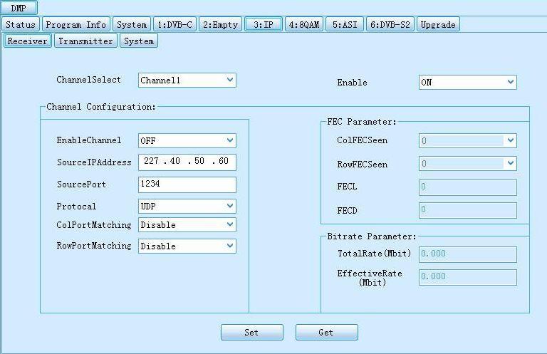 In the System setting menu, user need to set correct parameters for the IP module such as the IP address, subnet Mask, Gateway, etc, so that the module can work normally in the network.