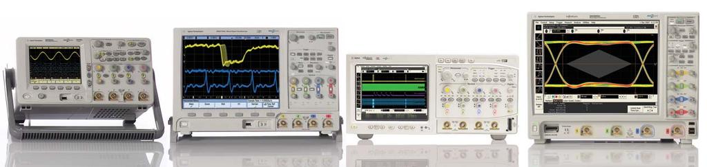Which Agilent MSO is Right for Your Application? Figure 15. Agilent offers a family of mixed-signal oscilloscopes to meet your design needs.