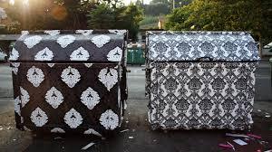 C. Finley, wallpapered dumpsters For much street art, its meaning is severely compromised when removed from the street E.g., when viewed in the street, C.