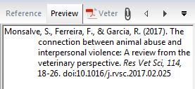 Initial preview of reference 9. There are two corrections to be made. The journal title has been abbreviated, therefore, the full title will be written.