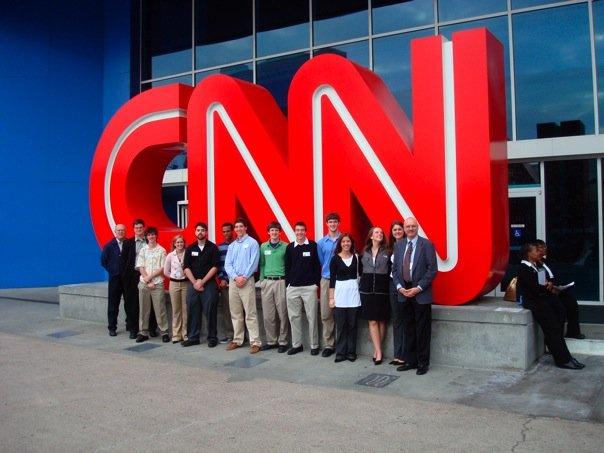 First stop: CNN! I was particularly excited to visit CNN since it has been my dream to work as a reporter for CNN ever since I decided to major in communications.