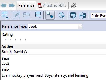3.10 Importing book records from PrimoSearch Find the book you want, click on the Details tab, click on the Actions menu, then select EndNote RIS This box will pop up.
