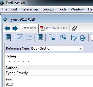 4.9 Manually correcting your reference list If there are some things that need changing in your reference list that can t be done in EndNote, you can manually make corrections - but if you do an