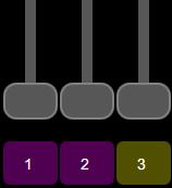 If two playbacks are up and contain the same channels with differing colors, the resulting color will be the combination of the two.
