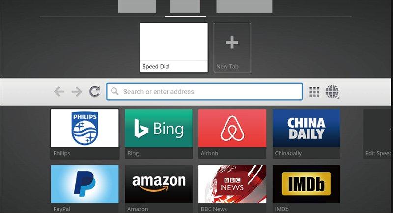 1 What's new 1.1 New Browser Engine Your Smart TV apps will use a new engine with a new look and better performance from now!