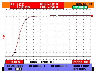 Fluke 196C/199C Users Manual Using Cursors on a A+B, A-B or A*B Waveform Cursor measurements on a A*B waveform give a reading in Watts if input A measures (milli)volts and input B measures