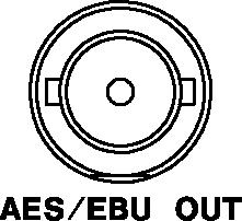 11. AES/EBU DIGITAL AUDIO OUTPUT (AES/EBU SETTING) 11.