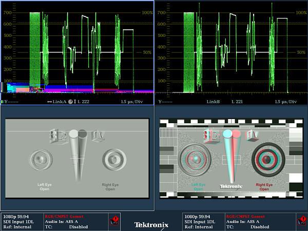 3D measurement and monitoring FlexVu enables flexible and intuitive configuration of displays from two monitored inputs.