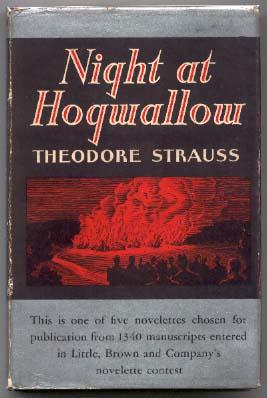 Night at Hogwallow. Boston: Little Brown 1937. First edition. Foredge a little foxed else fine in very good plus dustwrapper with a little rubbing and a couple of very minor nicks and tears.