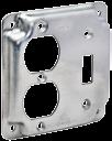 STEEL COVERS 4" Idustrial Covers Icludes hardware for moutig receptacles Available i various cover desigs Crushed corers Raised 5/8" 4" square idustrial surface covers allow for a quick istallatio of