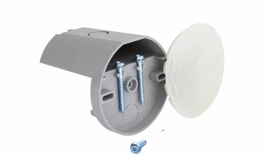PVC FAN SUPPORT BOX With Studmout Oe-sided stud mout with 3.