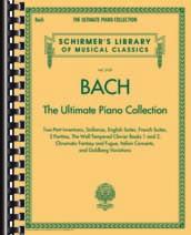 This 644 page volume includes the complete Inventions, Sinfonias, English Suites, French Suites, Goldberg Variations, Partitas 1-3, The Well-Tempered Clavier Books 1 and 2, Chromatic