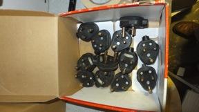 Used very good condition E142 Price Inc VAT 10 Used 5A rubber plugs