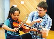 When Sistema Aotearoa started in 2011, the students played only violins and cellos.