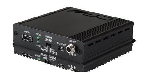 resolutions Audio is combined with HDMI video output SY-P295N CV/SV to HDMI Converter and Scaler with Audio Scales analogue video signal from a CV or SV source