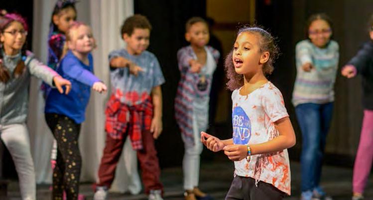 THEATRE CLASSES EARLY CHILDHOOD ACTORS Young children respond with joy and energy to creative play, drama and storytelling.