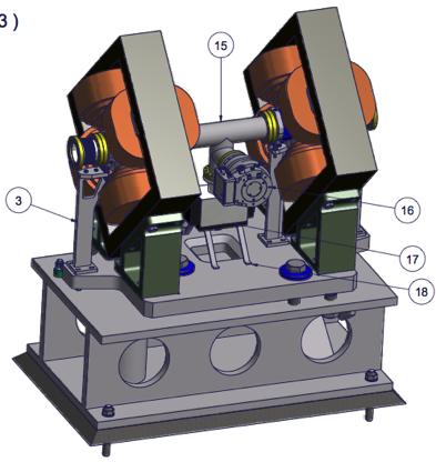 High-Energy Beam Transport Quadrupole doublet for linac and