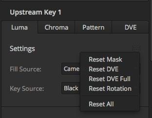 TIP If you select a media player for the fill source, the media player key source will automatically be selected for the key.