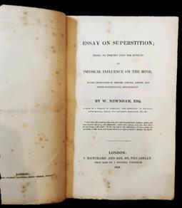 Ghosts, and other Supernatural Appearances. London: J. Hatchard, 1830. First Edition. 8vo. 8vo. pp.