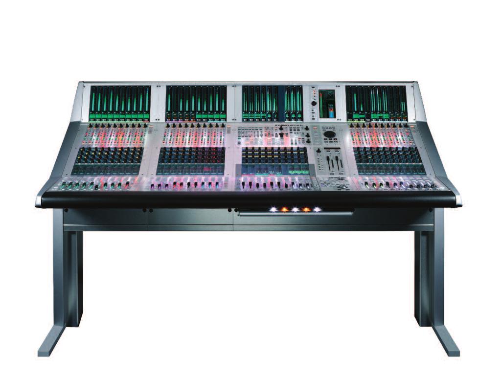 Better audio mixing. From every point of view. Creative A new level of ergonomic design empowers the operator to mix naturally, free from the burden of complex and counterintuitive routines.